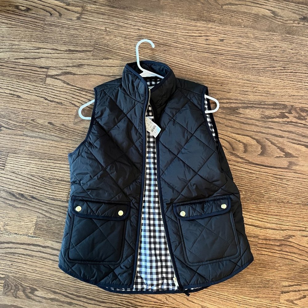 J. Crew Puffer Vest - Brand New w/ Tags Sz. S